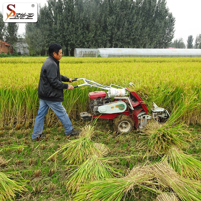 多功能4K-50型割捆机 玉米秸秆割晒机 手扶式收割农用机图5