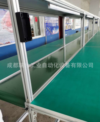 传送皮带流水线小型输送机电子厂工作台流水线防静电组装台生产线图2