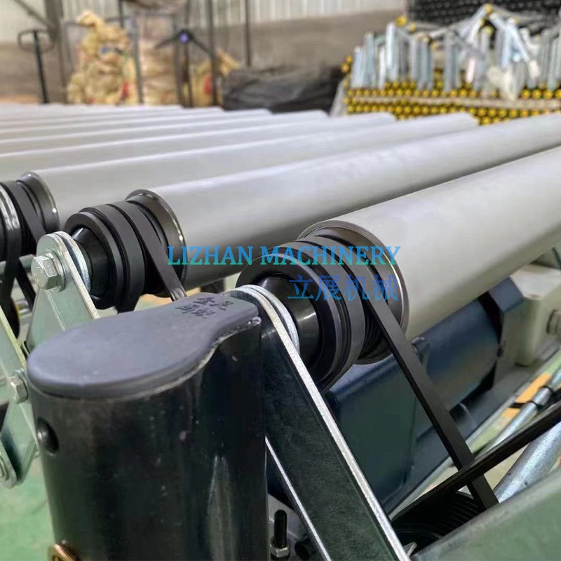 福来轮滚筒伸缩输送机托盘输送线伸缩式动力滚筒输送线箱包流水线图4