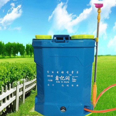 厂家批发16L20L双盖背负式电动喷雾器农用消毒喷雾器打药机喷雾机图2
