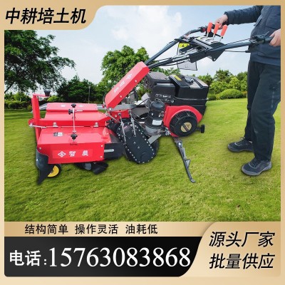 微耕机发动机培土机家用播种机 农用大葱烟草起垄旋耕除草机7.5匹