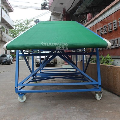 供应爬坡移动皮带式输送机 物流上下输送线 重型矿用皮带输送机