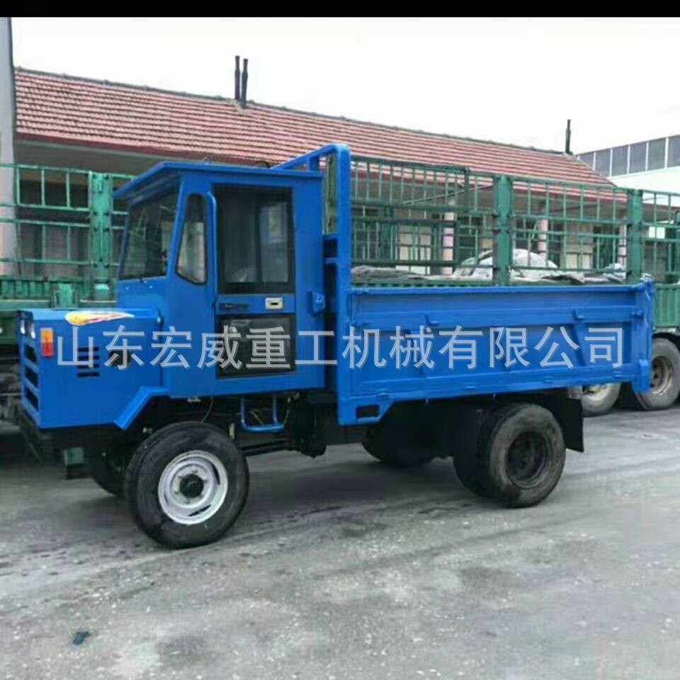 山东厂家定制农用四轮车 工程自卸式六轮车 柴油助力方向四不像图5