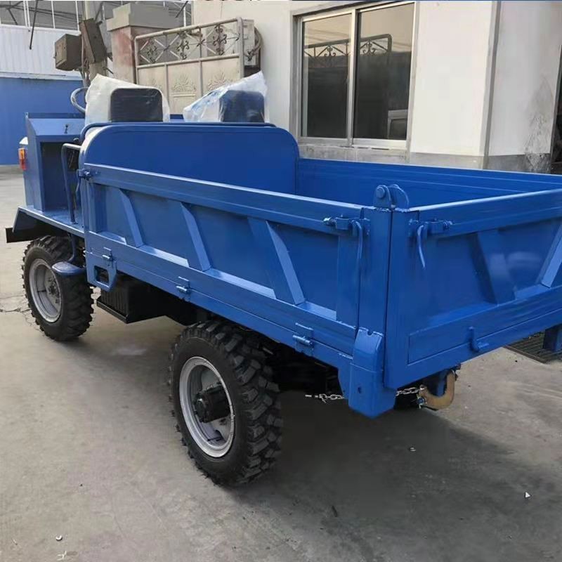 自卸式柴油四轮车厂家 工程四轮车爬山虎 四驱自卸四不像价格图2