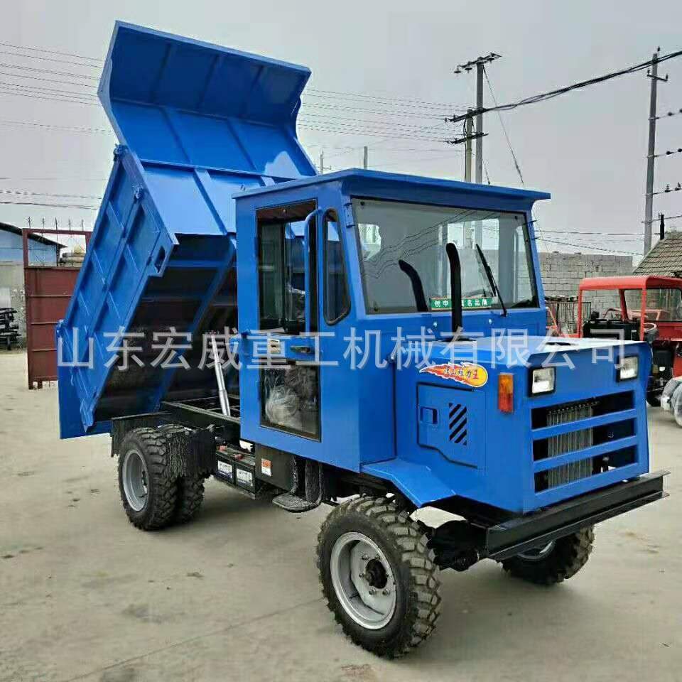 四驱农用运输车 农用四不像车价格 柴油自卸四轮车图3