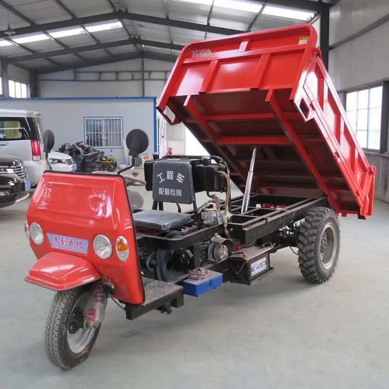 18马力工程柴油三轮车 柴油自卸三轮车 单缸农用三轮图3