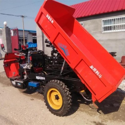 18马力工程柴油三轮车 柴油自卸三轮车 单缸农用三轮