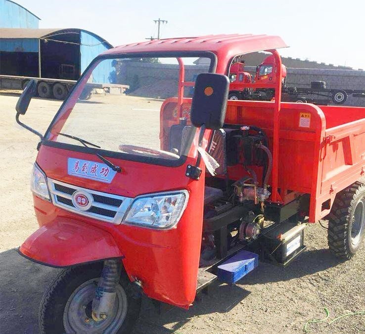 18马力工程柴油三轮车 柴油自卸三轮车 单缸农用三轮图5