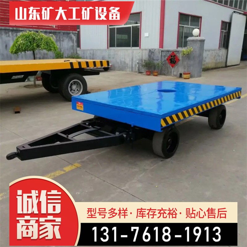 厂区平板拖车现货价格 平板拖车参数 平板运输车型号