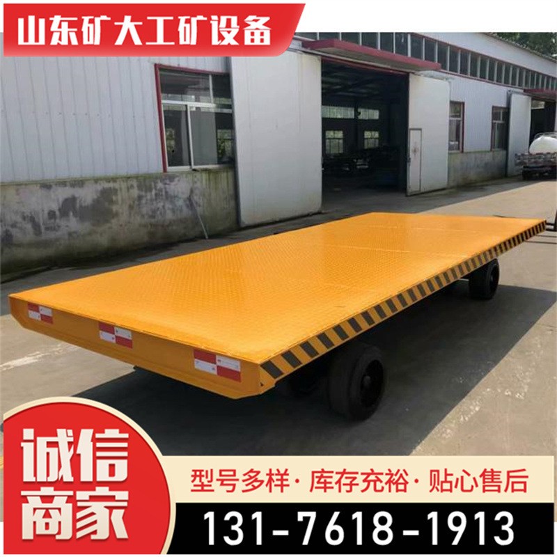 厂区平板拖车现货价格 平板拖车参数 平板运输车型号图3