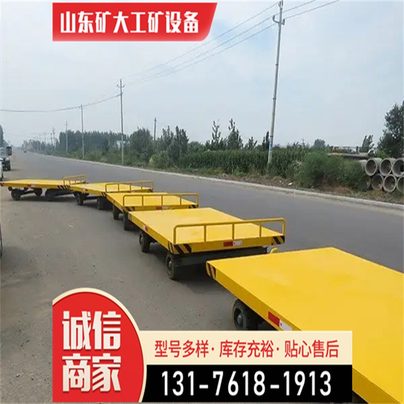 厂区平板拖车现货价格 平板拖车参数 平板运输车型号图2