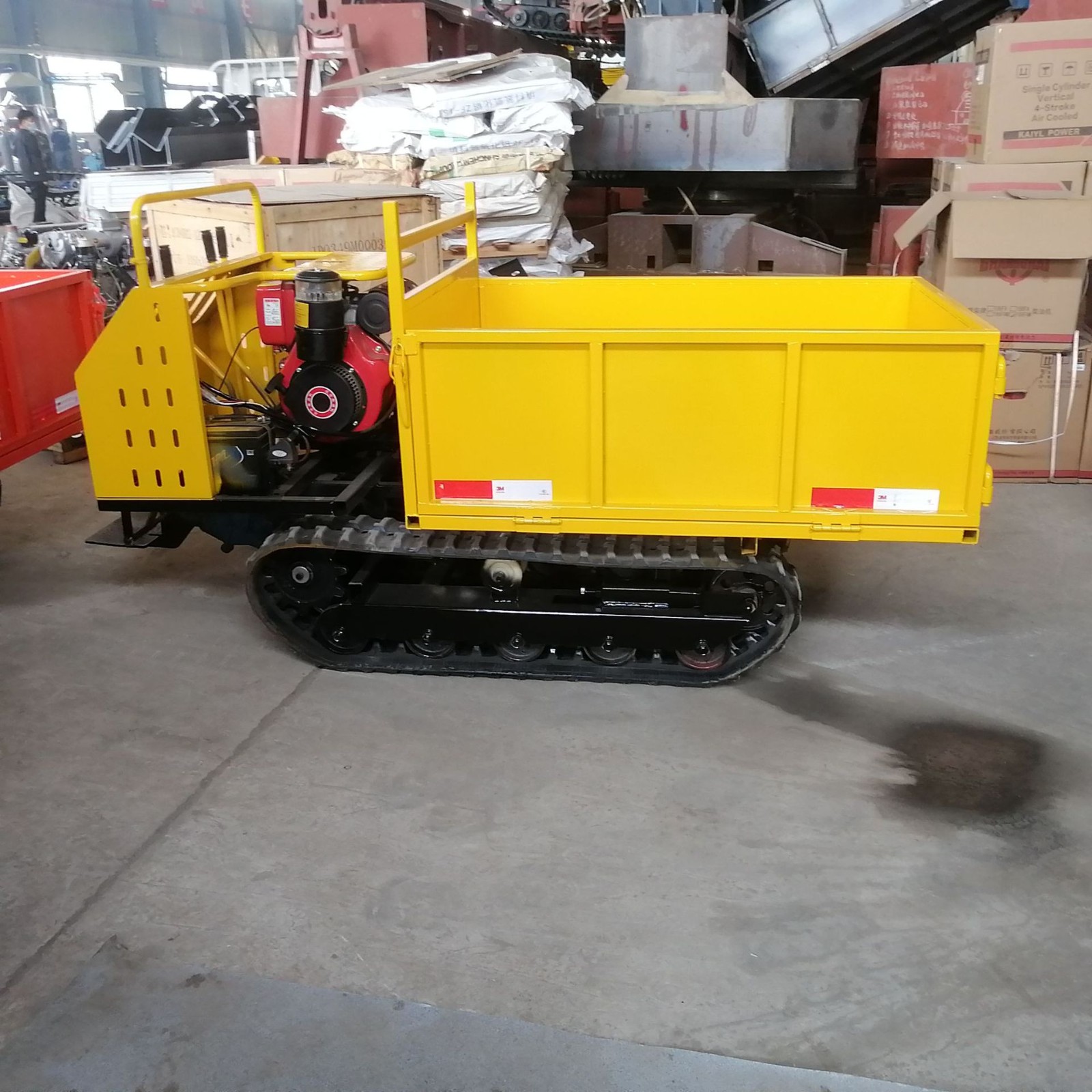 1.2吨履带运输车 履带式爬山 全地形使用图2