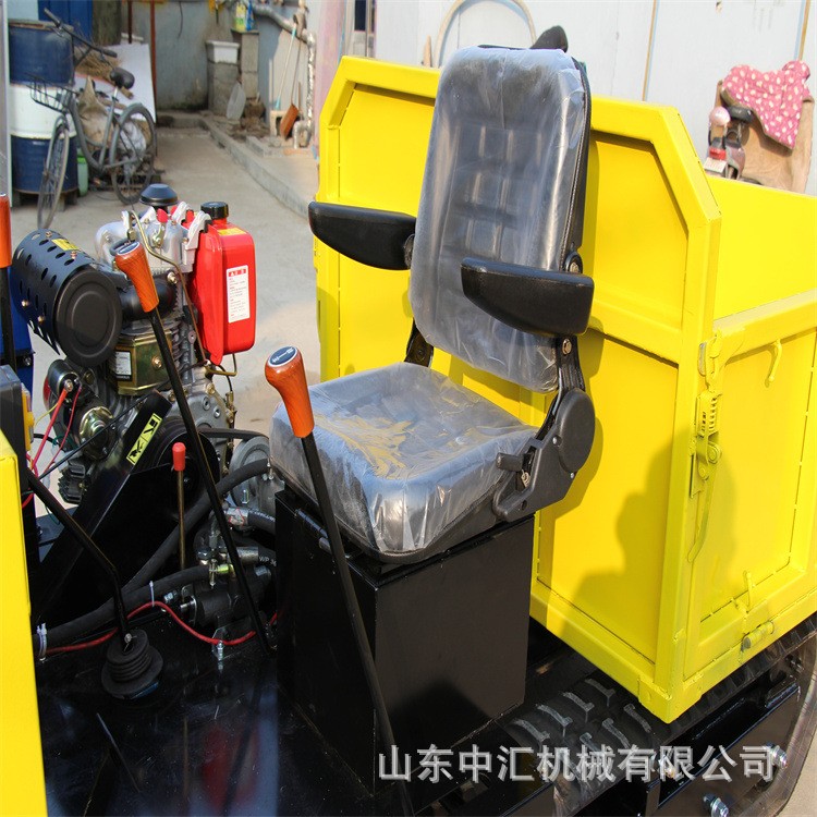 水陆两用运输车 新款小型橡胶履带底盘 供应手扶农用自卸车图3