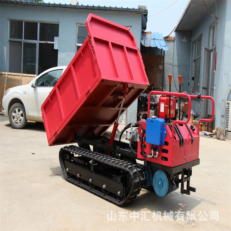 供应钢制链轨履带运输车 小型爬山履带车 橡胶履带山地运输车图2