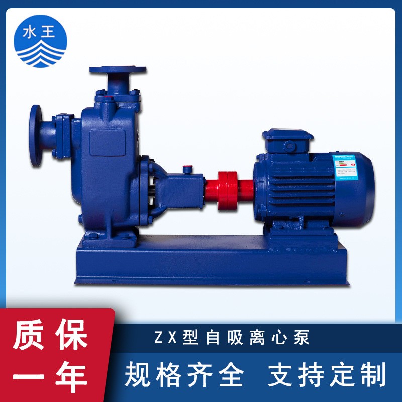 卧式自吸离心泵 无堵塞抽泥浆污水排污泵 ZX自吸清水离心泵