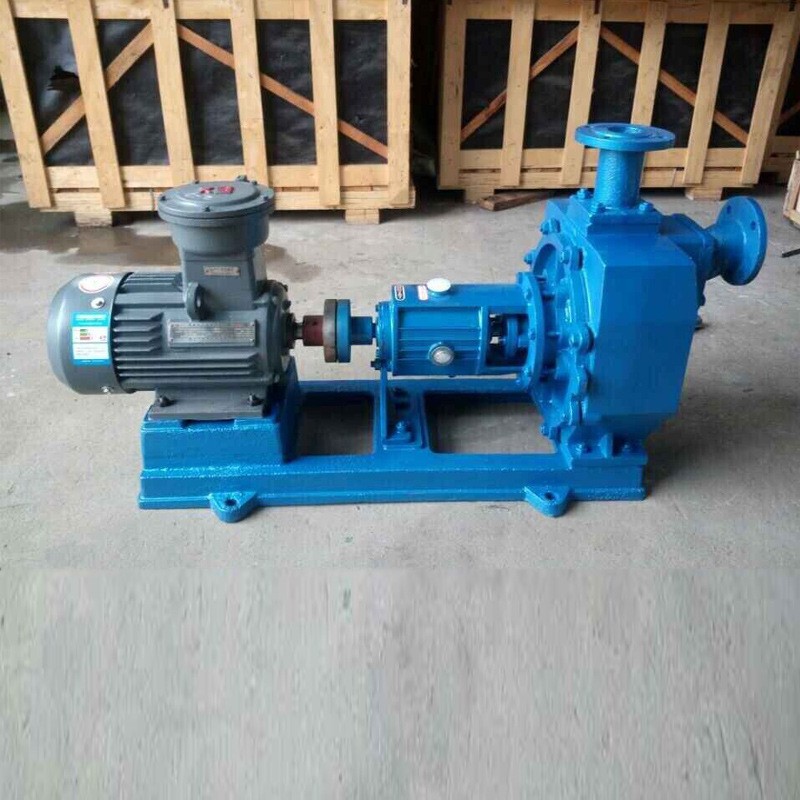 卧式自吸离心泵 无堵塞抽泥浆污水排污泵 ZX自吸清水离心泵图3