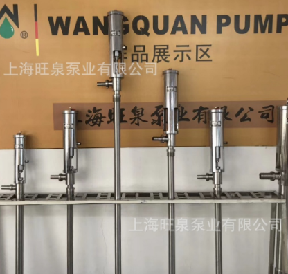 旺泉FY气动插桶泵、气动柱塞泵、气动浆料泵、气动桶泵、防爆油抽图2