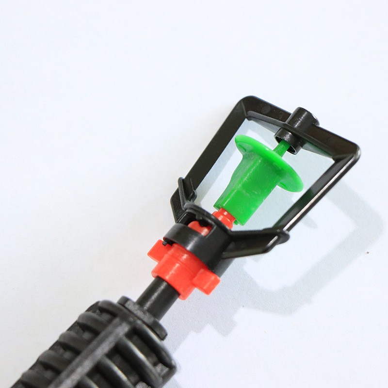 农业灌溉倒挂吊挂微喷小璇轮旋转喷头吊挂微喷大棚喷洒水吊挂微喷图5