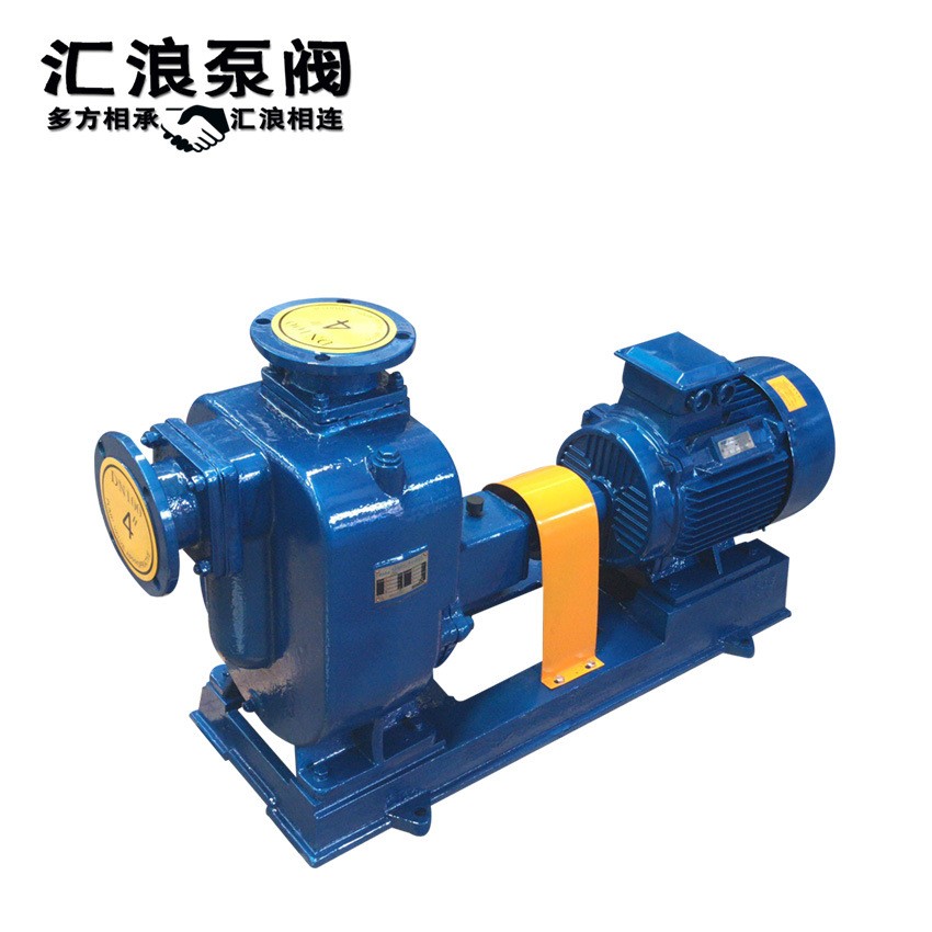 汇浪泵阀 ZW ZX 无堵塞污水泵 分体直连式自吸泵 50ZX18-20-2.2图5