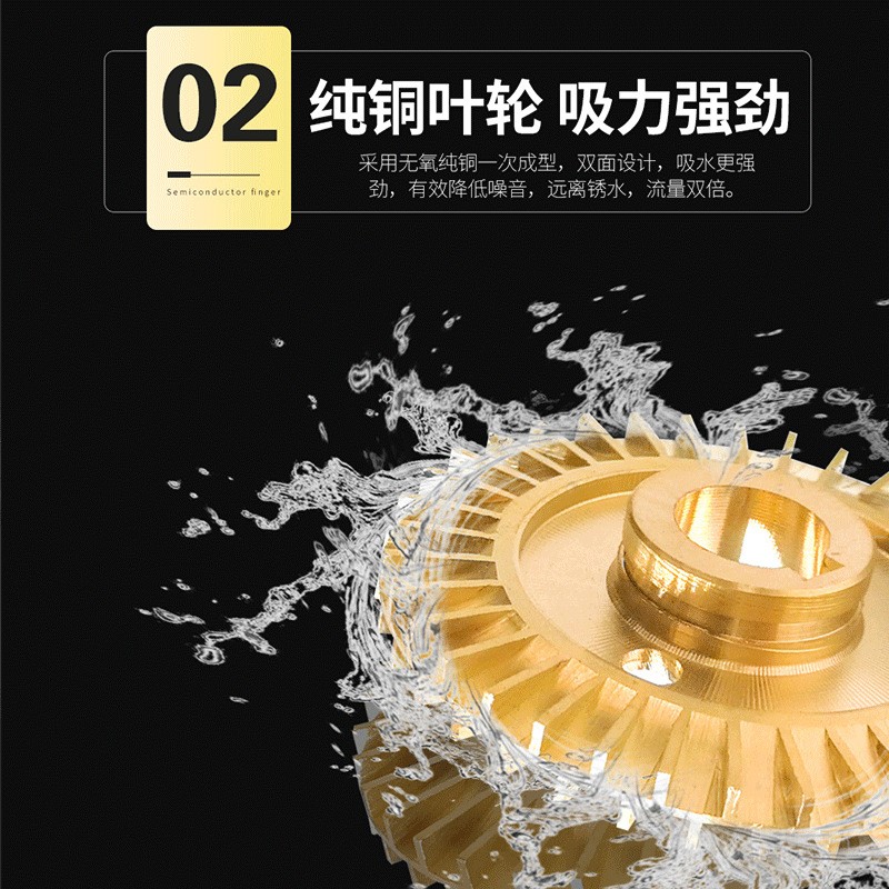 电动车户外农用浇灌菜水井抽水泵12V24V48V大流量直流自吸泵图4