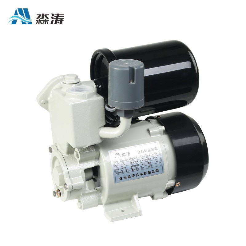 不锈钢自吸泵家用全自动增压泵冷热水管道加压泵水井抽水泵220v图3