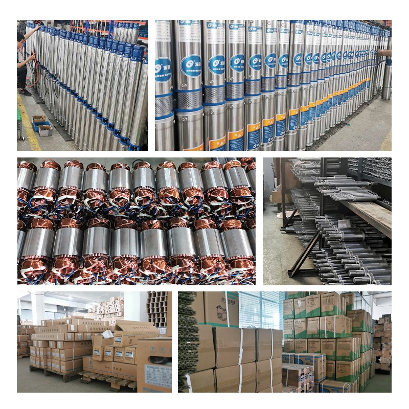 100QJ全不锈钢深井泵井用高扬程抽水家用潜水泵220V大流量深水泵图3