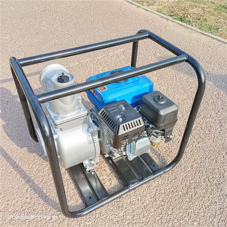 广铭多功能离心泵 农业灌溉三寸汽油柴油手推抽水泵 消防抢险泵图3