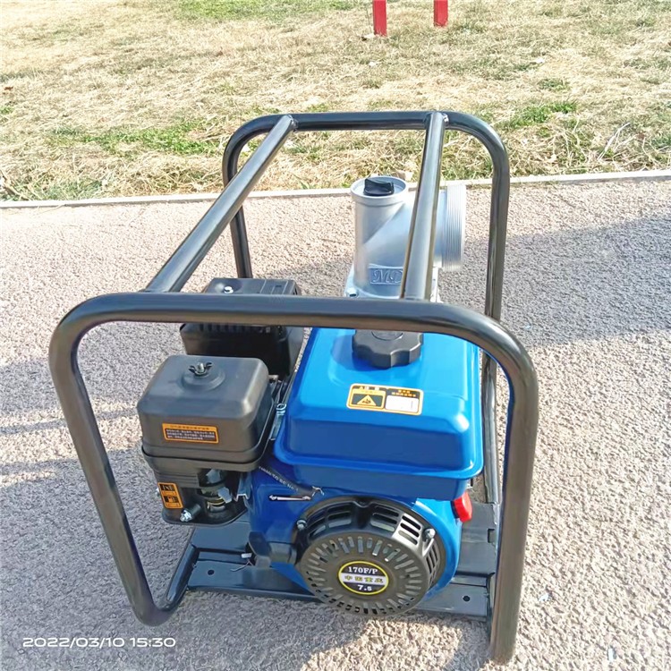 广铭多功能离心泵 农业灌溉三寸汽油柴油手推抽水泵 消防抢险泵图4