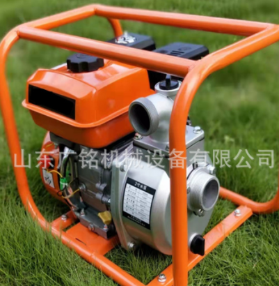 农田浇灌抽水泵 风冷柴油手推式自吸泵 高扬程大流量抽水泵图4