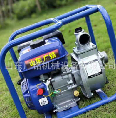 农田浇地灌溉泵 汽油高压抽水泵 手推式风冷柴油自吸泵图4