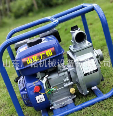 农田浇地灌溉泵 汽油高压抽水泵 手推式风冷柴油自吸泵图5