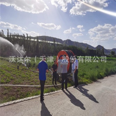 卷盘式喷灌机绞盘式喷灌机中心支轴轻松喷灌千亩