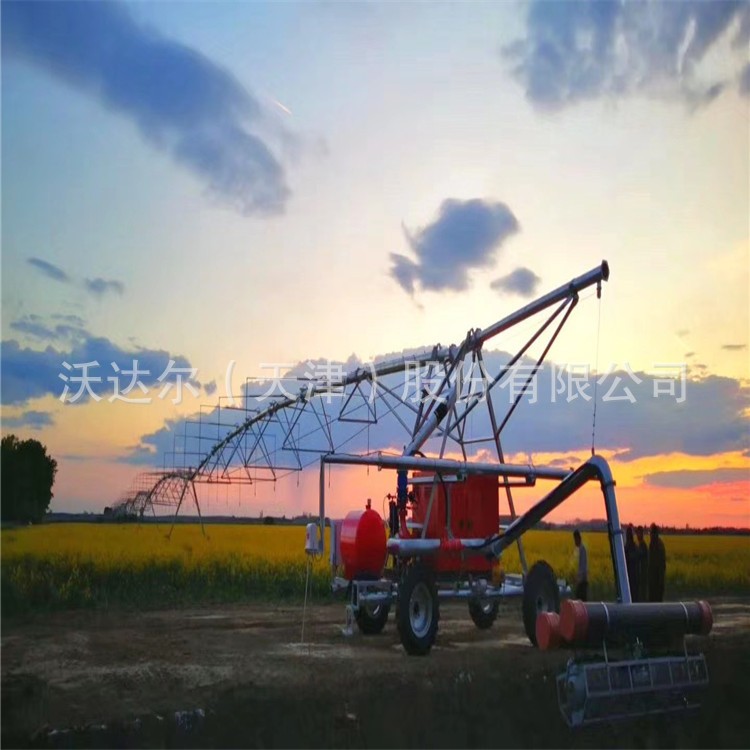 平移式喷灌机灌溉轻松喷灌千亩图2