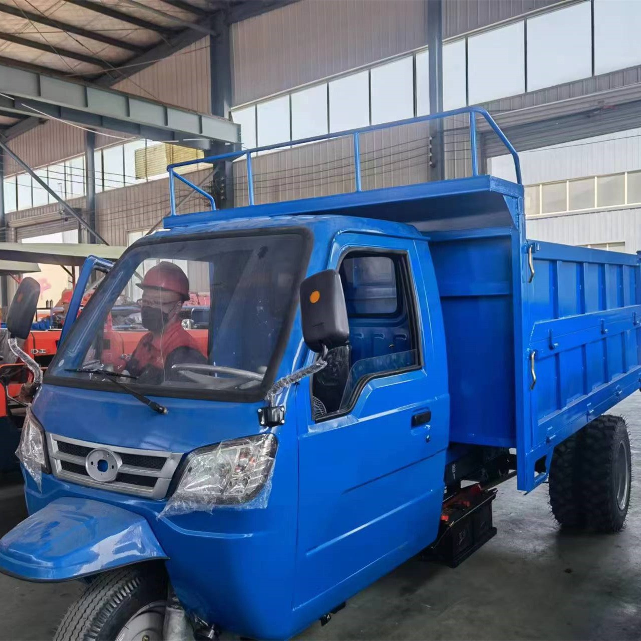 厂家柴油农用三轮车 三轮自卸车 建筑工地翻斗式工程 三轮车图2