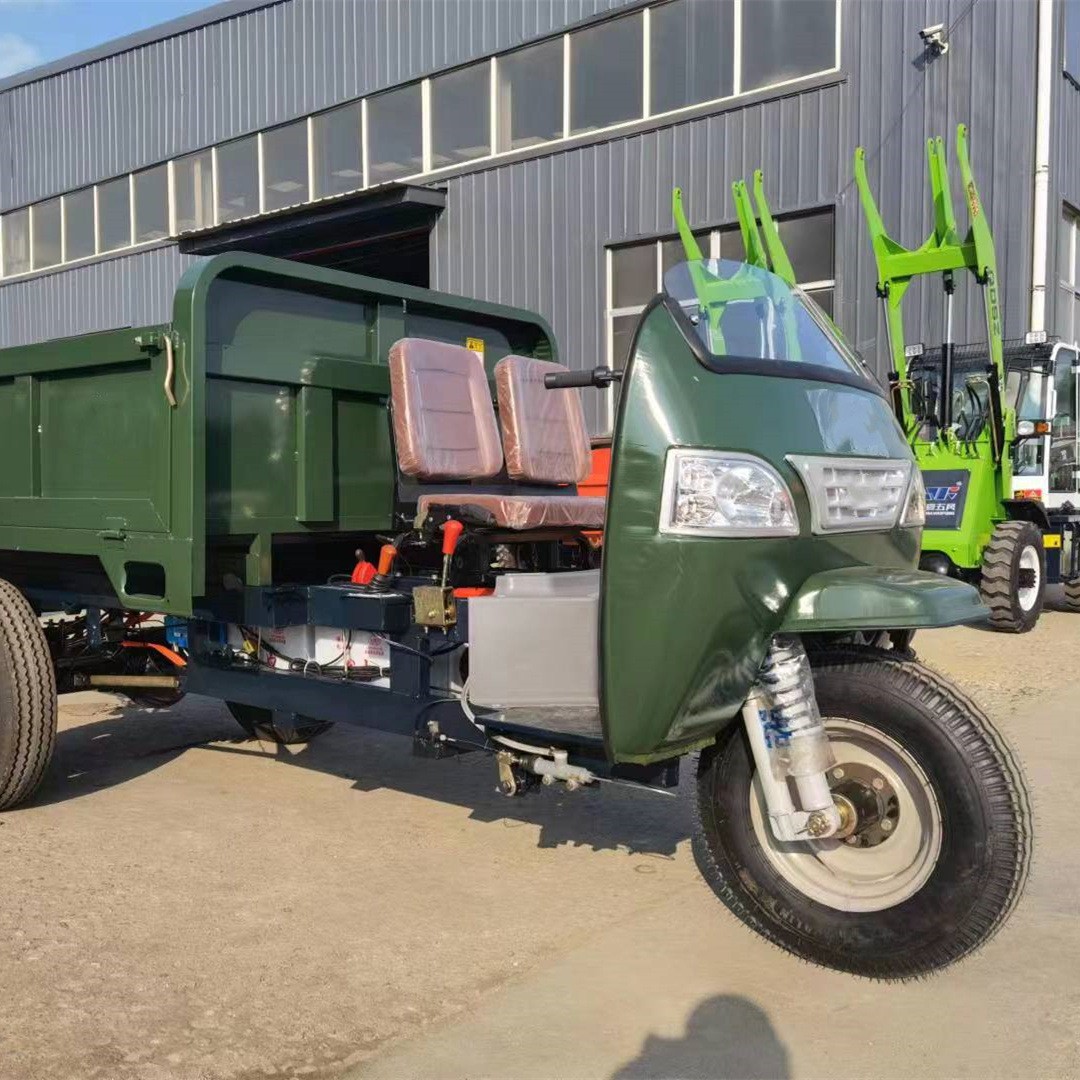 厂家柴油农用三轮车 三轮自卸车 建筑工地翻斗式工程 三轮车图3