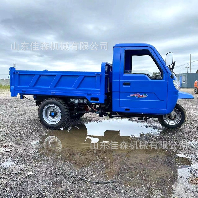 五征时风矿用柴油工程三轮车 拉秸秆拉砖液压自卸农用柴油三轮车图5