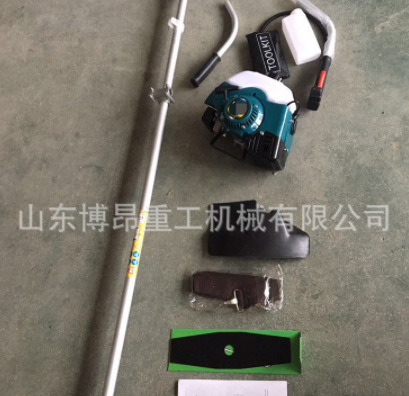 山东139动力割草机背负侧挂二冲四冲打草机侧挂割草机图2