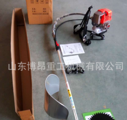 山东139动力割草机背负侧挂二冲四冲打草机侧挂割草机图4