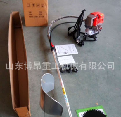 山东139动力割草机背负侧挂二冲四冲打草机侧挂割草机图5