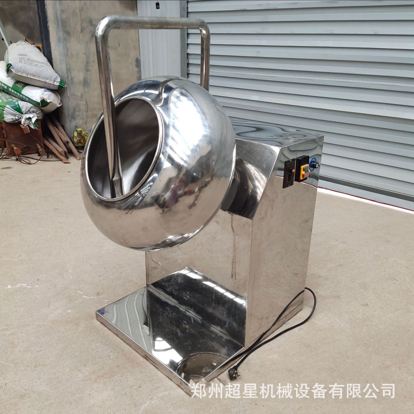 实验室小型圆锅造粒机304不锈钢药丸药片糖果包衣机荸荠式糖衣机图4