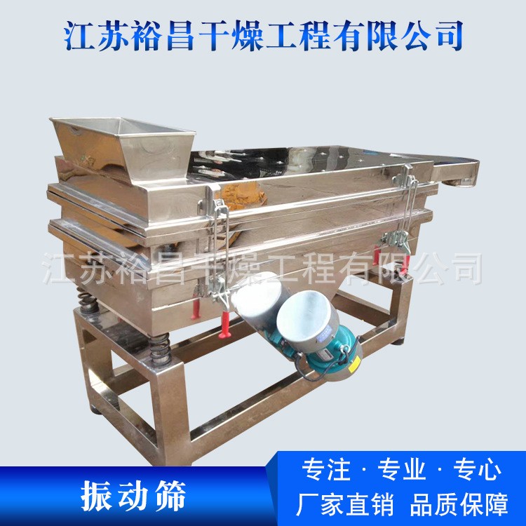 直线振动筛分机 轻型直线筛 520/820不锈钢直线振动筛设备图5