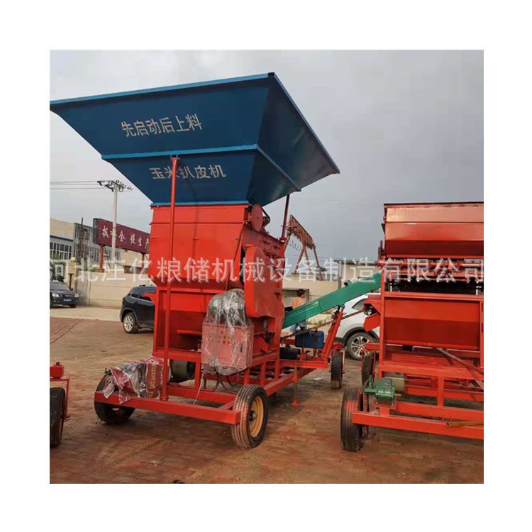 厂家供应 全自动玉米剥皮机 自动上料 遥控玉米剥皮机 备有现货图3