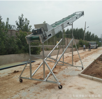 供应 山东 皮带输送机可以移动装车御车物流分拣输送图3