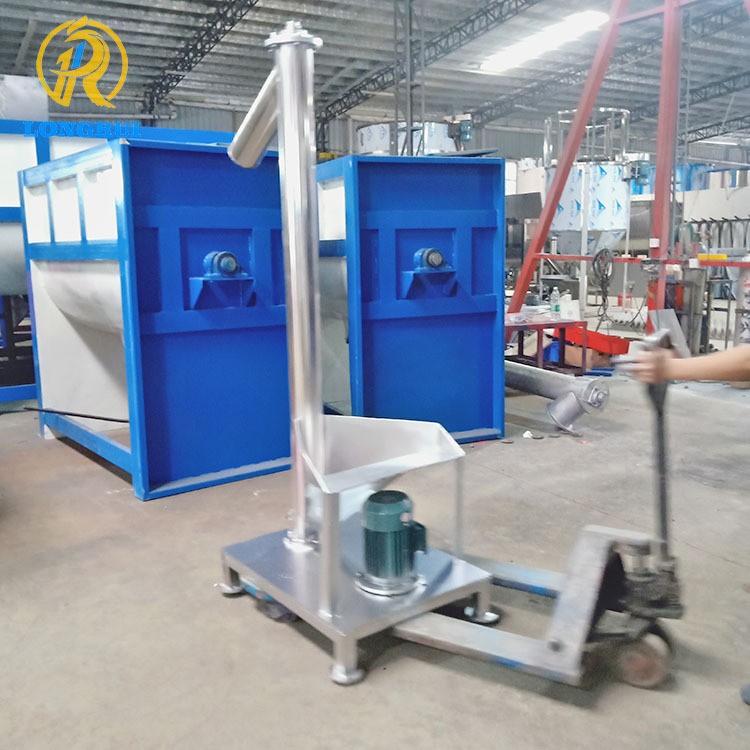 东莞不锈钢螺旋上料机 钛白粉输送机 蛟龙提升机滑石粉喂料机图3