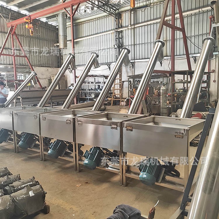 按需定制各种化工粉末螺旋输送机 颗粒提升机 PVC绞龙上料机图2