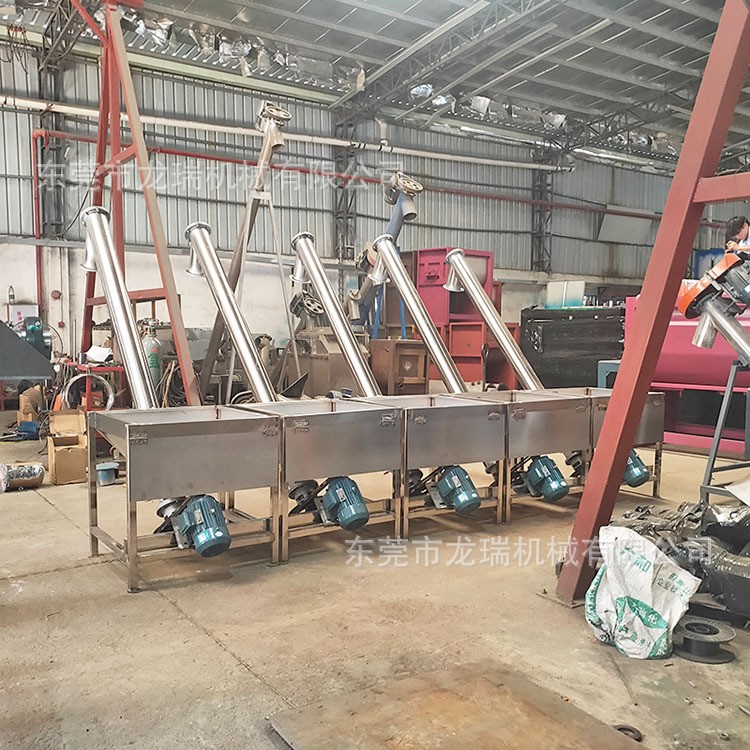 按需定制各种化工粉末螺旋输送机 颗粒提升机 PVC绞龙上料机图3