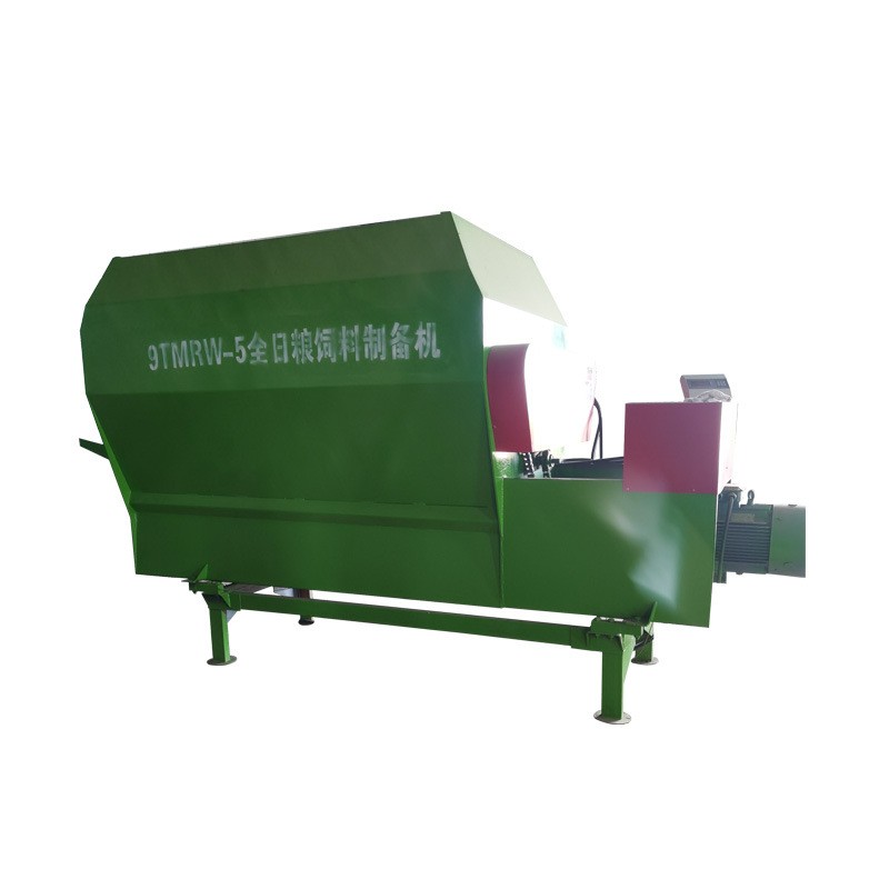 供应牧场全日粮草料混合TMR搅拌机牛羊饲料搅拌机单绞龙搅拌机图5