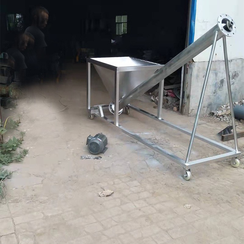 螺旋输送机 u型无轴污泥螺旋上料 机管式蛟龙螺旋输送机图4