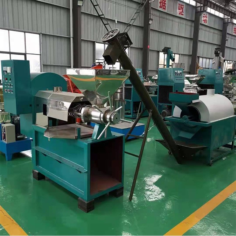 小型商用全自动螺旋食用油压榨机椰子山茶籽核桃菜籽大豆榨油机图4