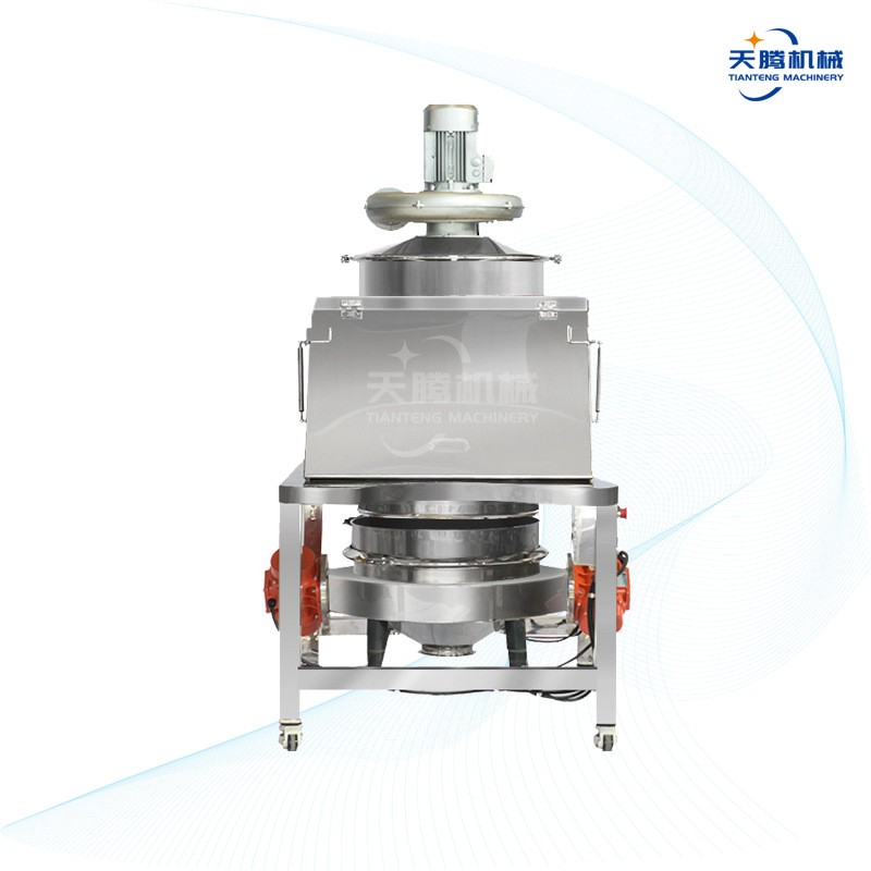 注塑颗粒粉末无尘投料机 短丝级纳米竹炭粉不锈钢化工无尘投料站图4